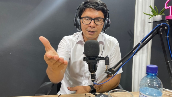 "Quero ser governador para que a vida do acreano não fique pior por mais 4 anos", diz Jenilson Leite   